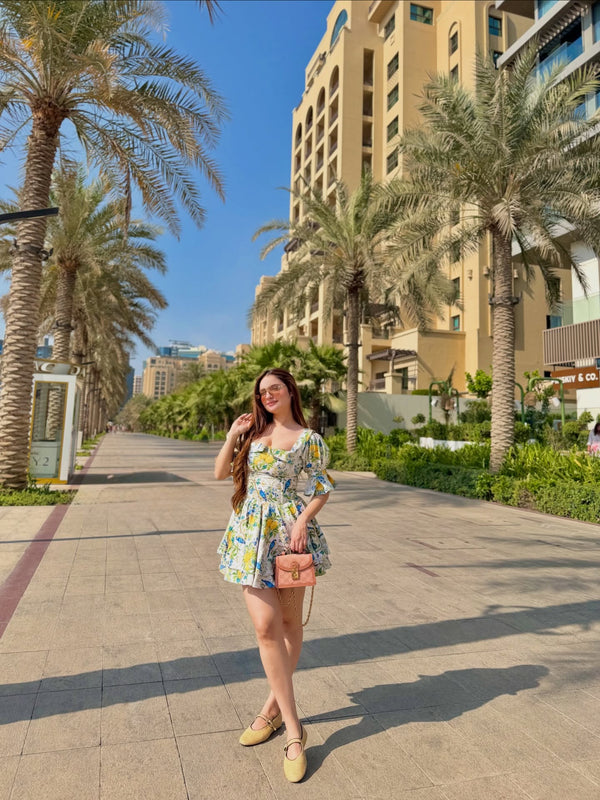 Citrus Sundress & Palms
