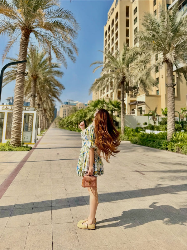 Citrus Sundress & Palms